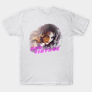 80s Neo Vintage Beauty  Girl T-Shirt